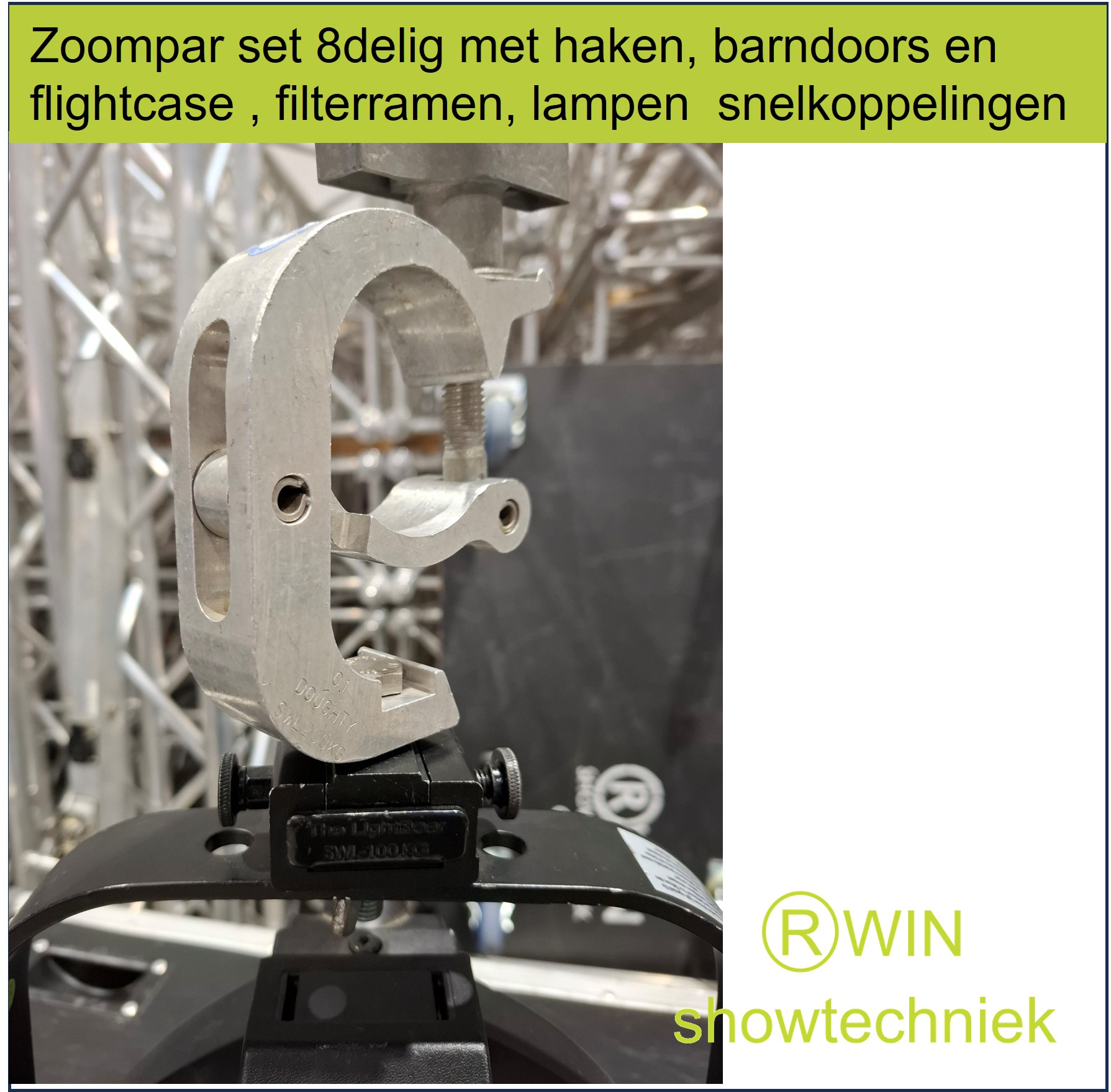 Zoomparren 64 set 8delig in flightcase Occasion ML64