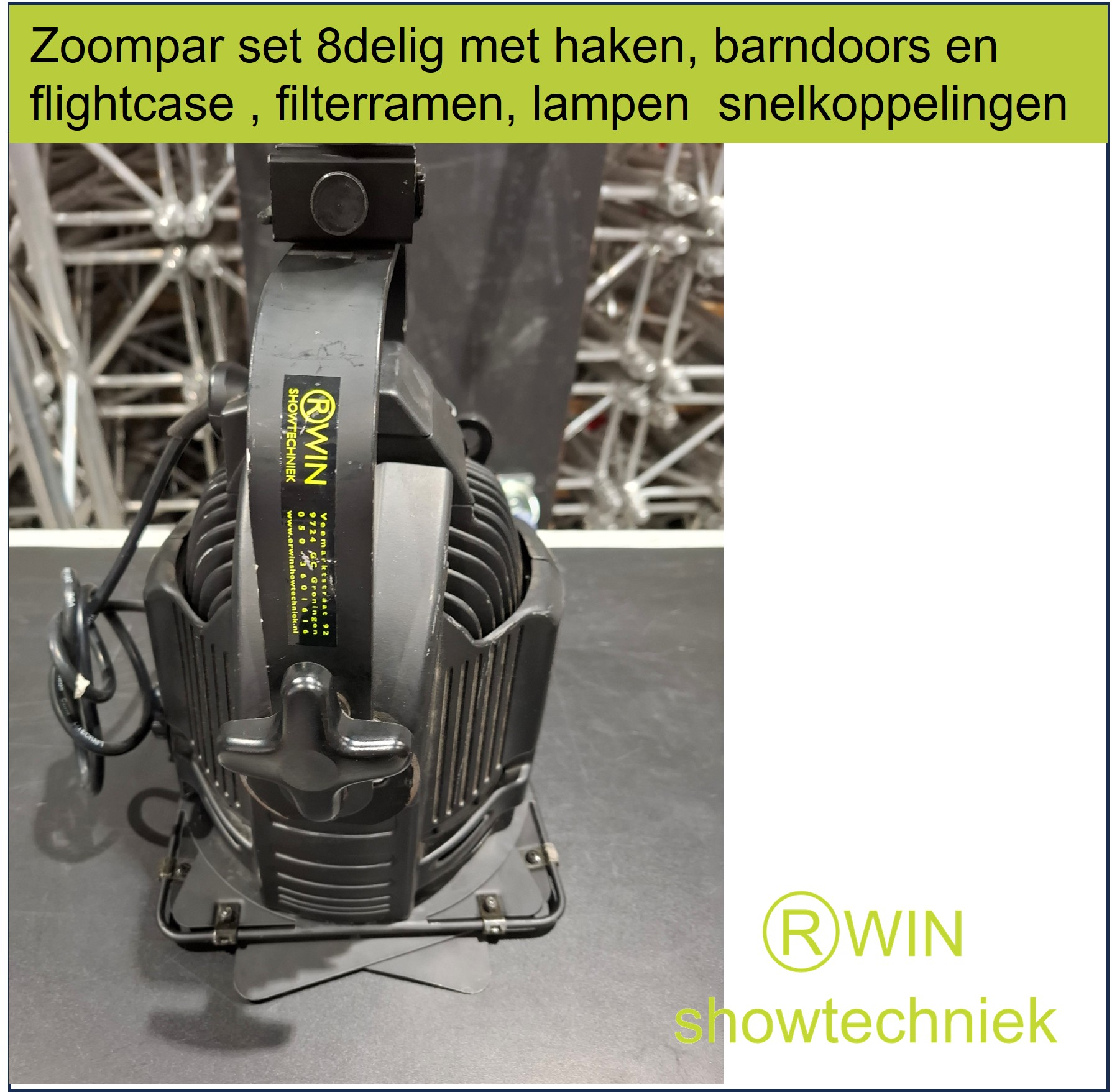 Zoomparren 64 set 8delig in flightcase Occasion ML64